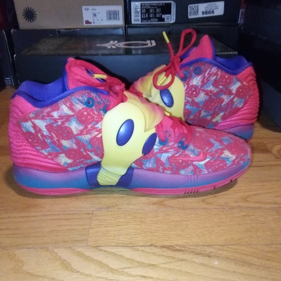Nike KD 14 EP Ron English 3 Basketball Sneakers Kevin Durant Men’s Size 9 main image 12
